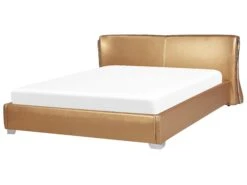 Waterbed Leer Goud In Diverse Formaten PARIS