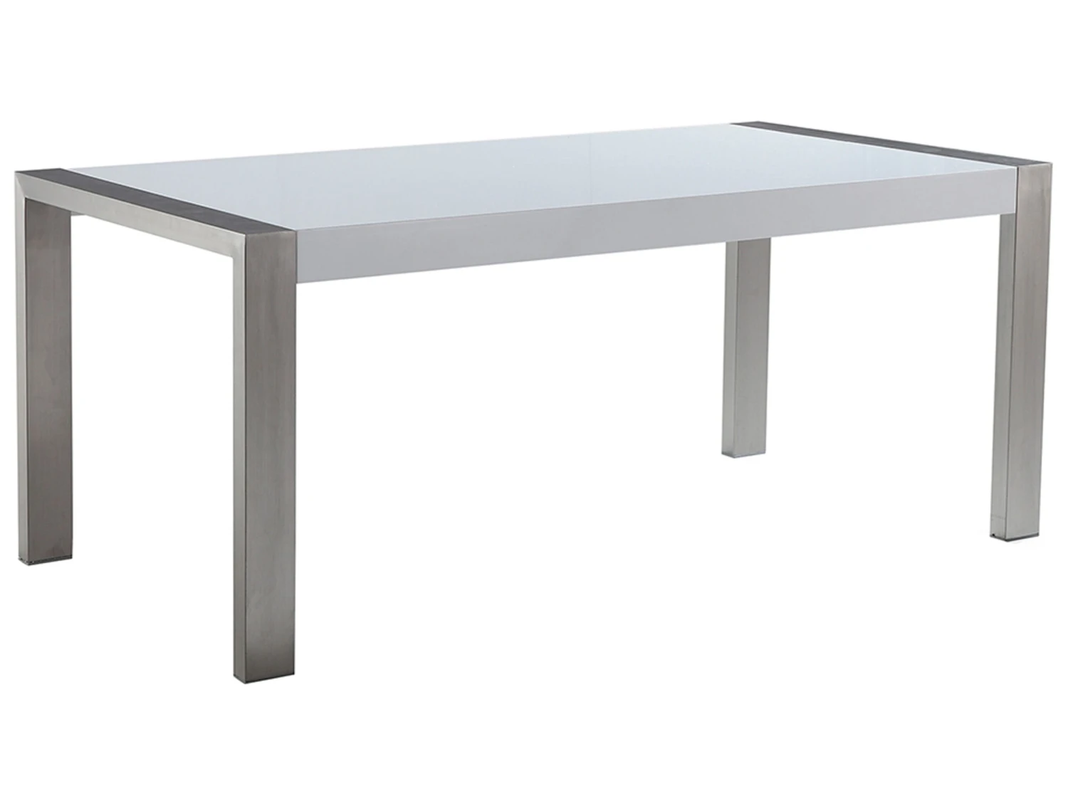 Eettafel RVS Wit 180 X 90 Cm ARCTIC