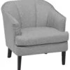 Fauteuil Stof Grijs ELVERUM