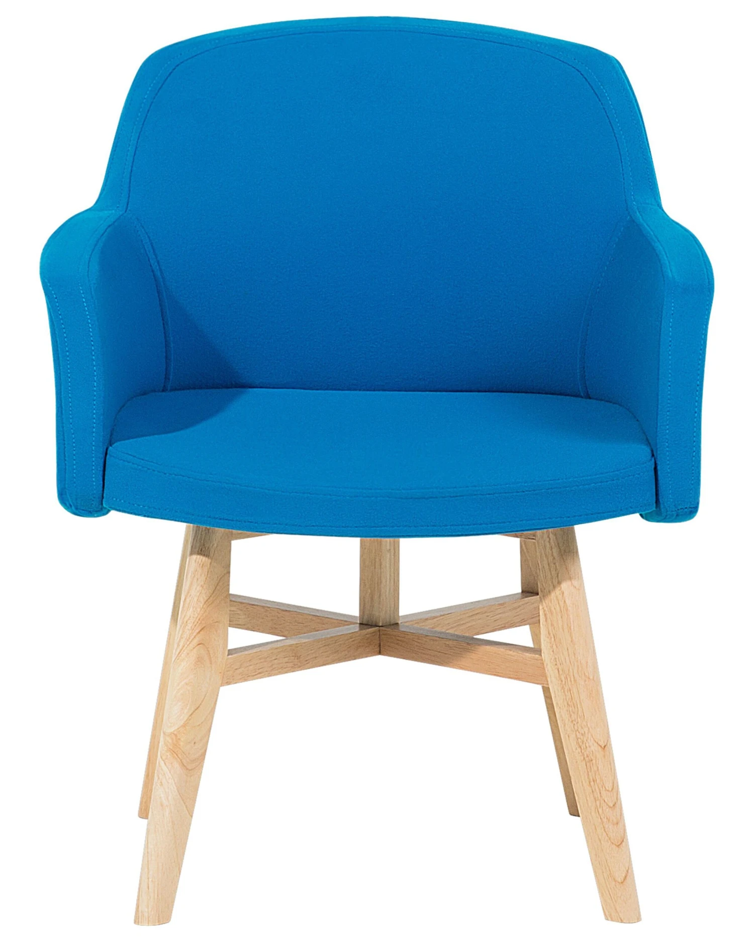 Fauteuil Stof Blauw YSTAD - Afbeelding 5