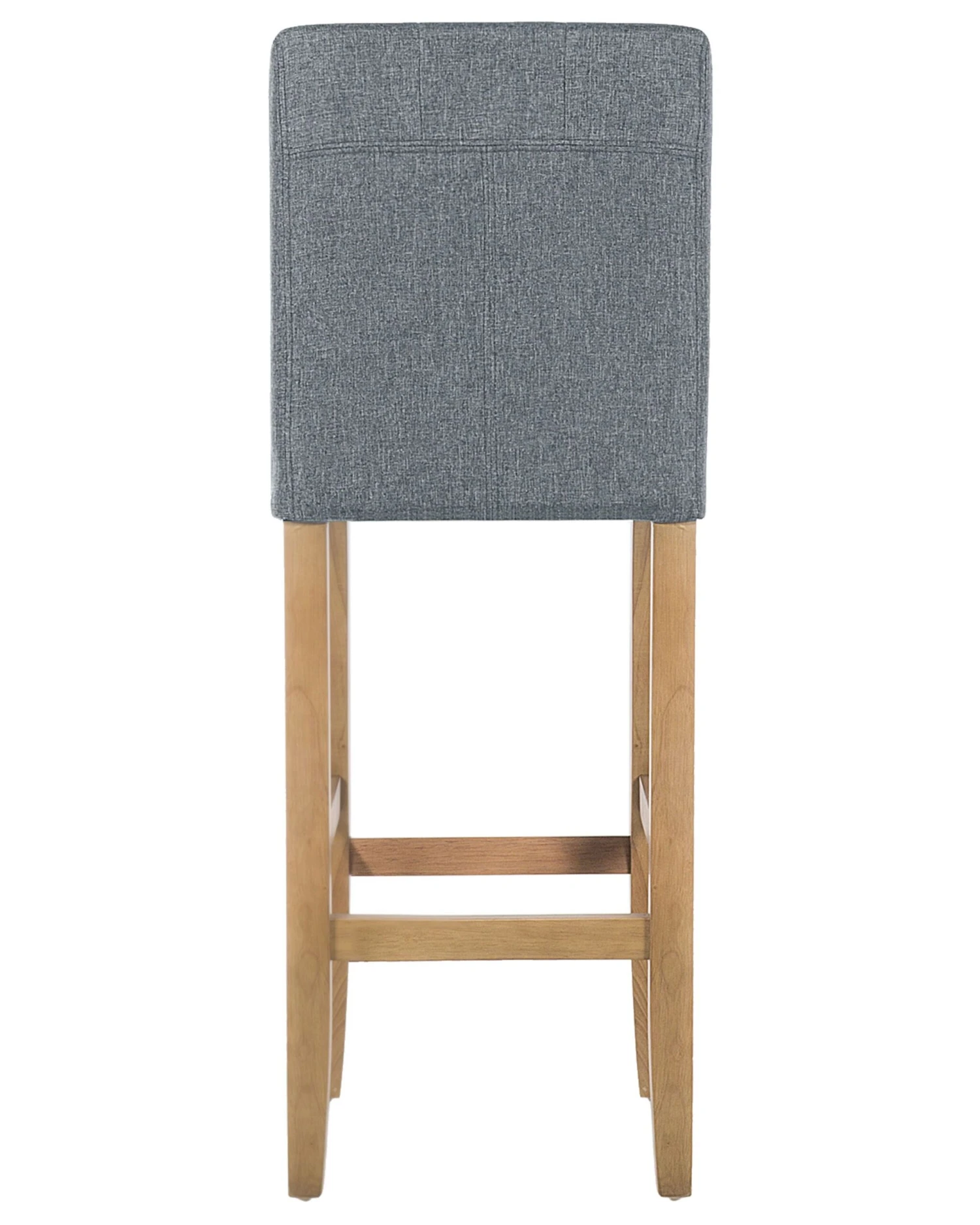 Barkruk Stof Grijs MADISON - Afbeelding 8