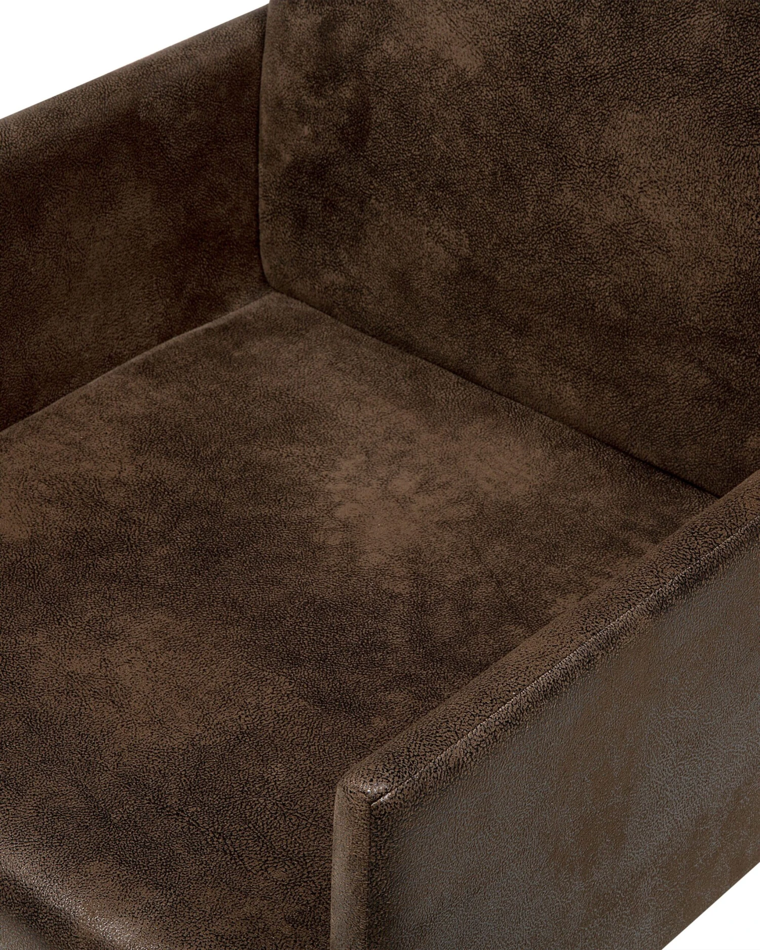 Eetkamerstoel Set Van 2 Stof Donkerbruin GOMEZ - Afbeelding 7