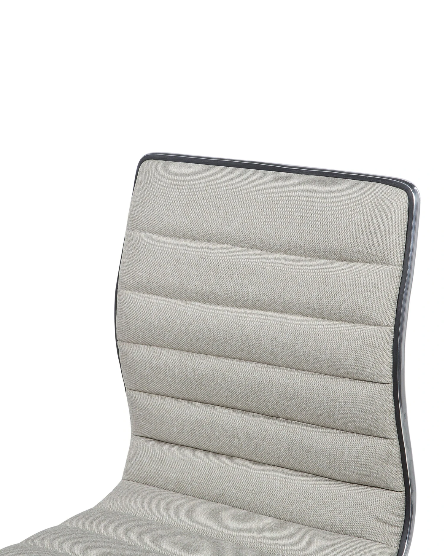 Barkruk Set Van 2 Stof Beige LUCERNE - Afbeelding 8