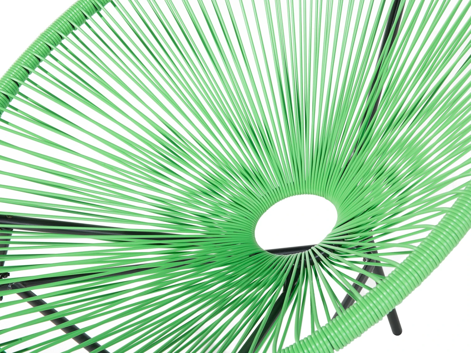 Stoel Rotan Groen ACAPULCO - Afbeelding 10