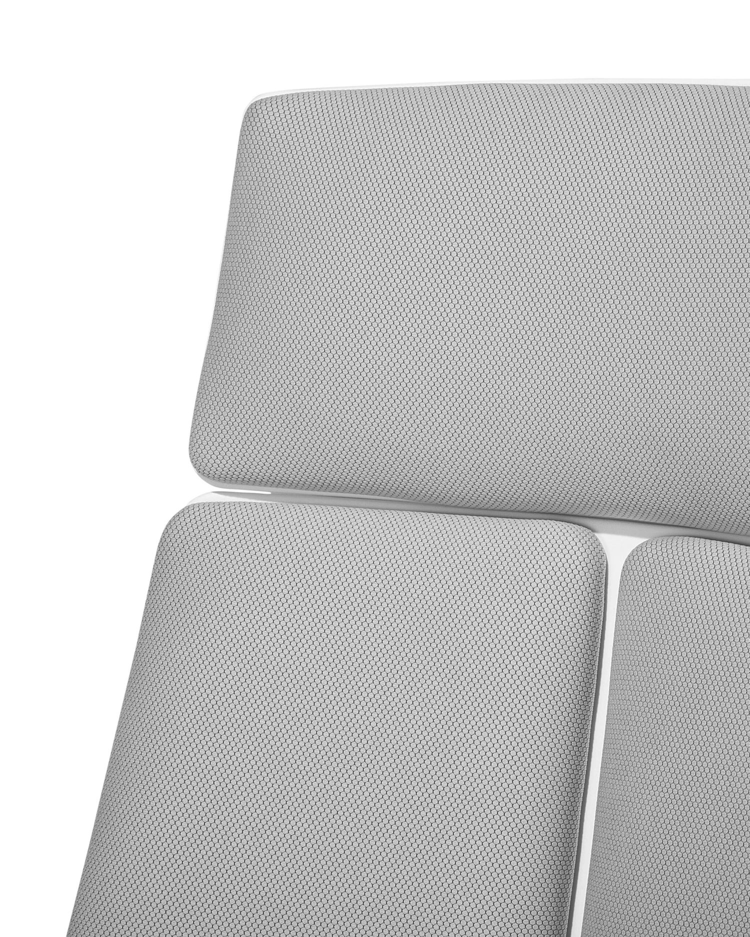 Bureaustoel Wit/grijs DELIGHT - Afbeelding 10