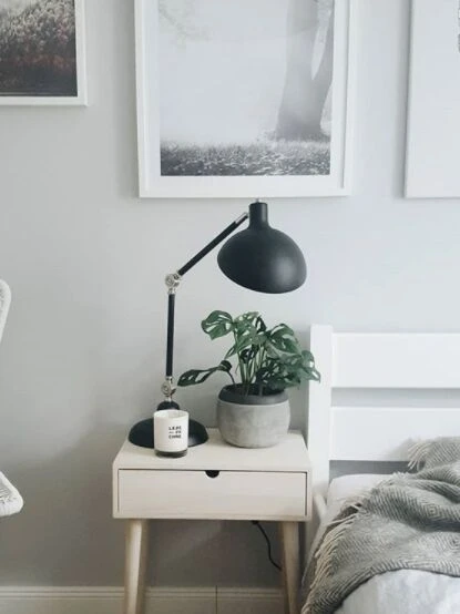 Tafellamp Metaal Zwart MERAMEC - Afbeelding 3