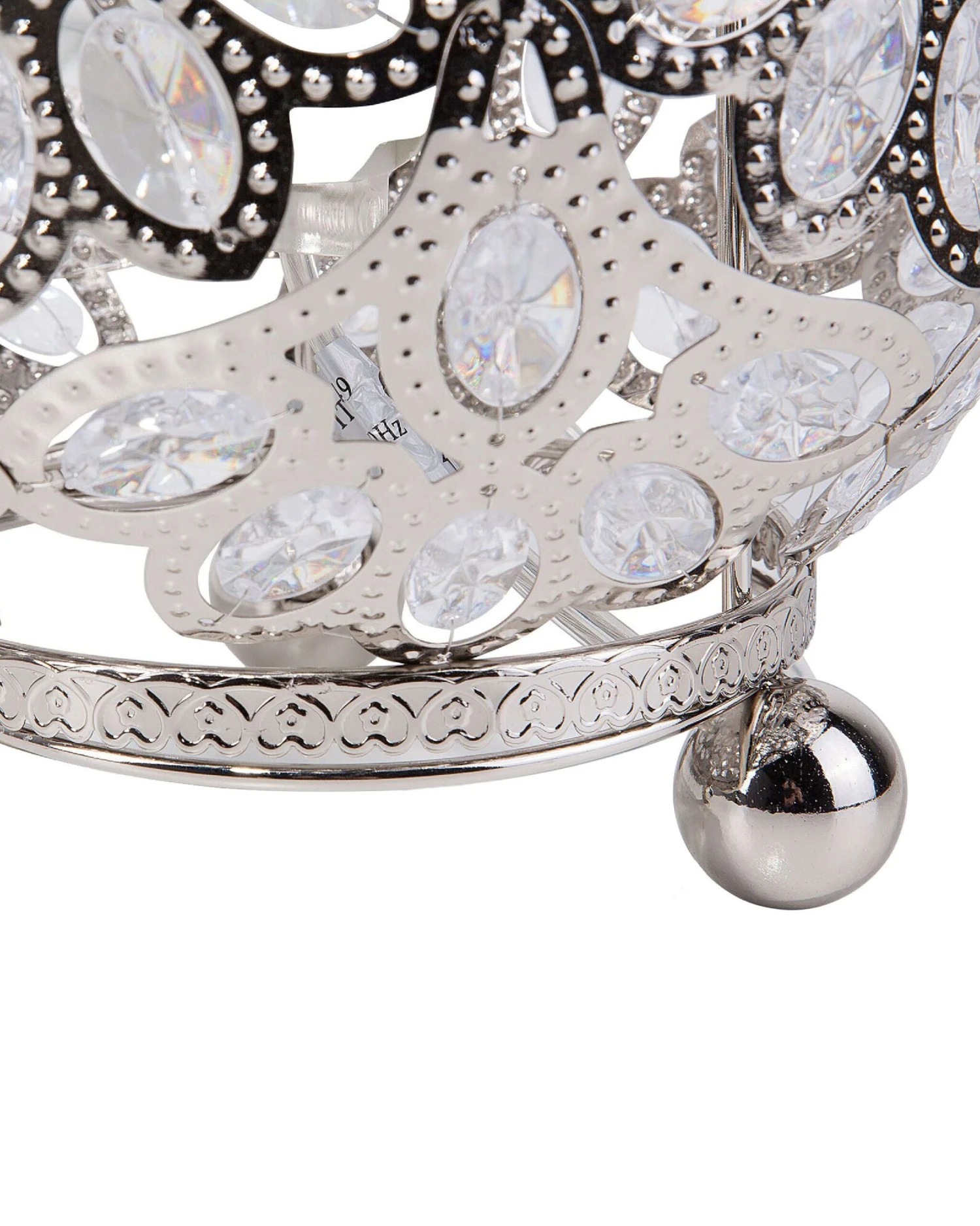 Staande Lamp Marokkaanse Lantaarn Zilver VOLTA - Afbeelding 8