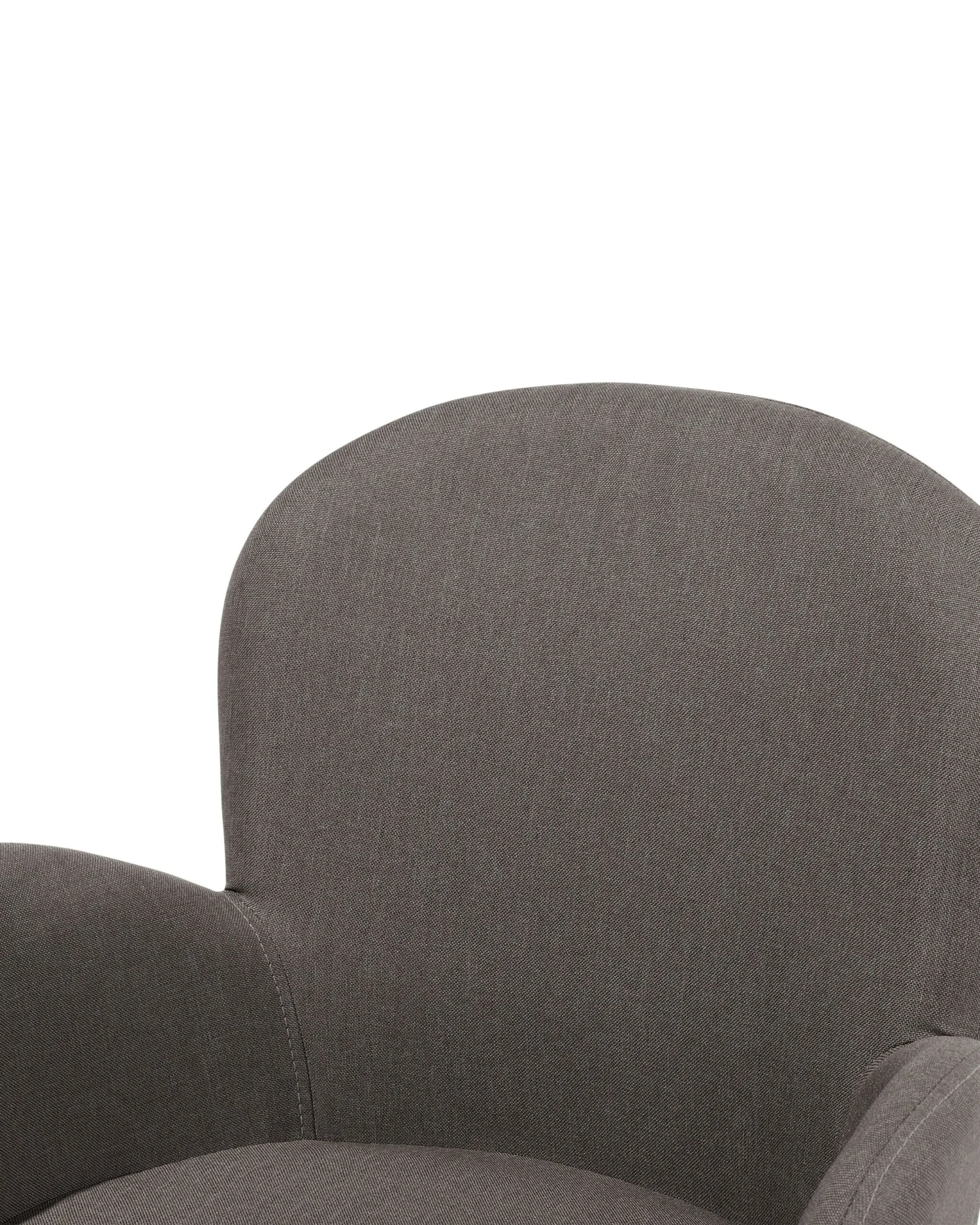 Eetkamerstoel Set Van 2 Stof Bruin BROOKVILLE - Afbeelding 10