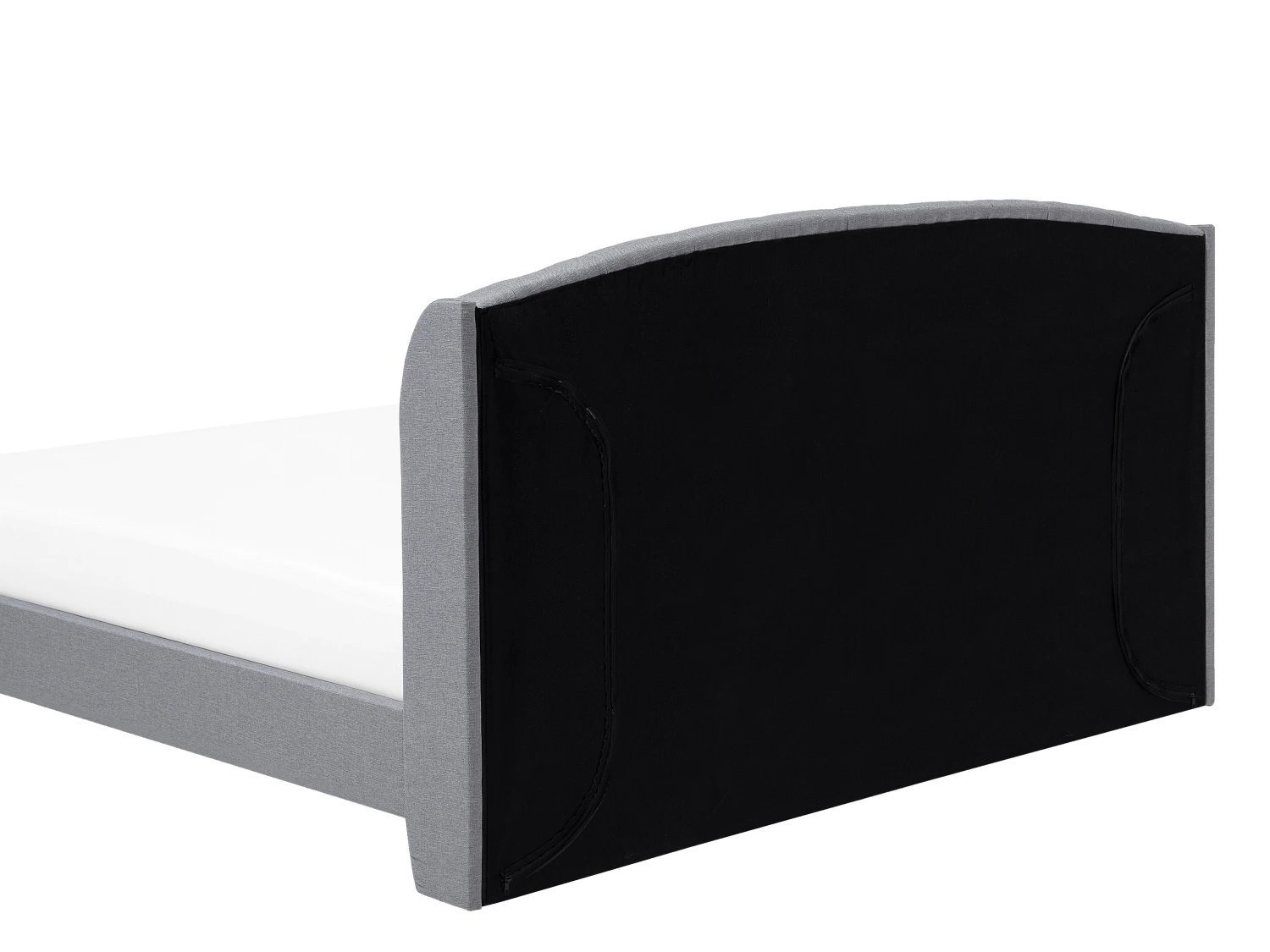 Bed Stof Lichtgrijs In Diverse Formaten BORDEAUX - Afbeelding 10