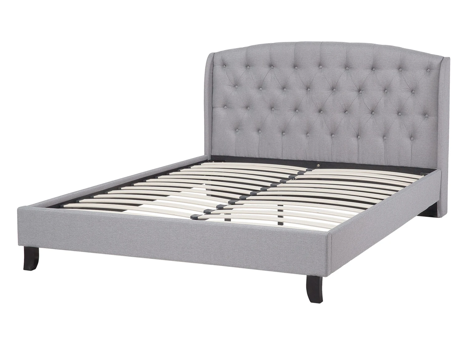 Bed Stof Lichtgrijs In Diverse Formaten BORDEAUX - Afbeelding 6