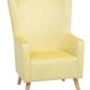 Fauteuil Stof Geel ONEIDA