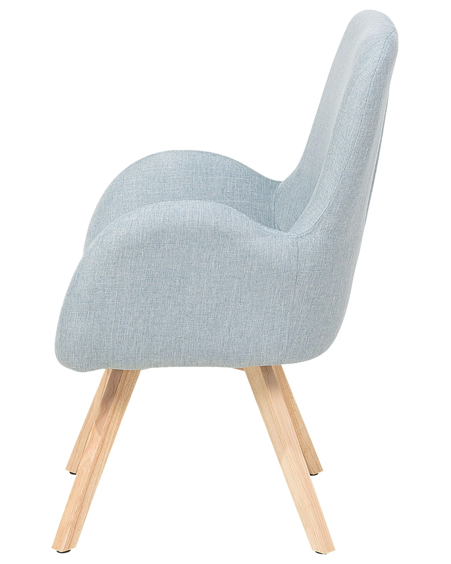 Fauteuil Stof Lichtblauw BJARN - Afbeelding 5