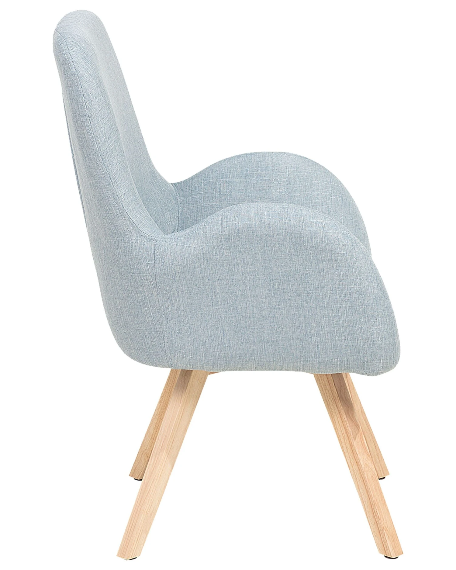 Fauteuil Stof Lichtblauw BJARN - Afbeelding 7
