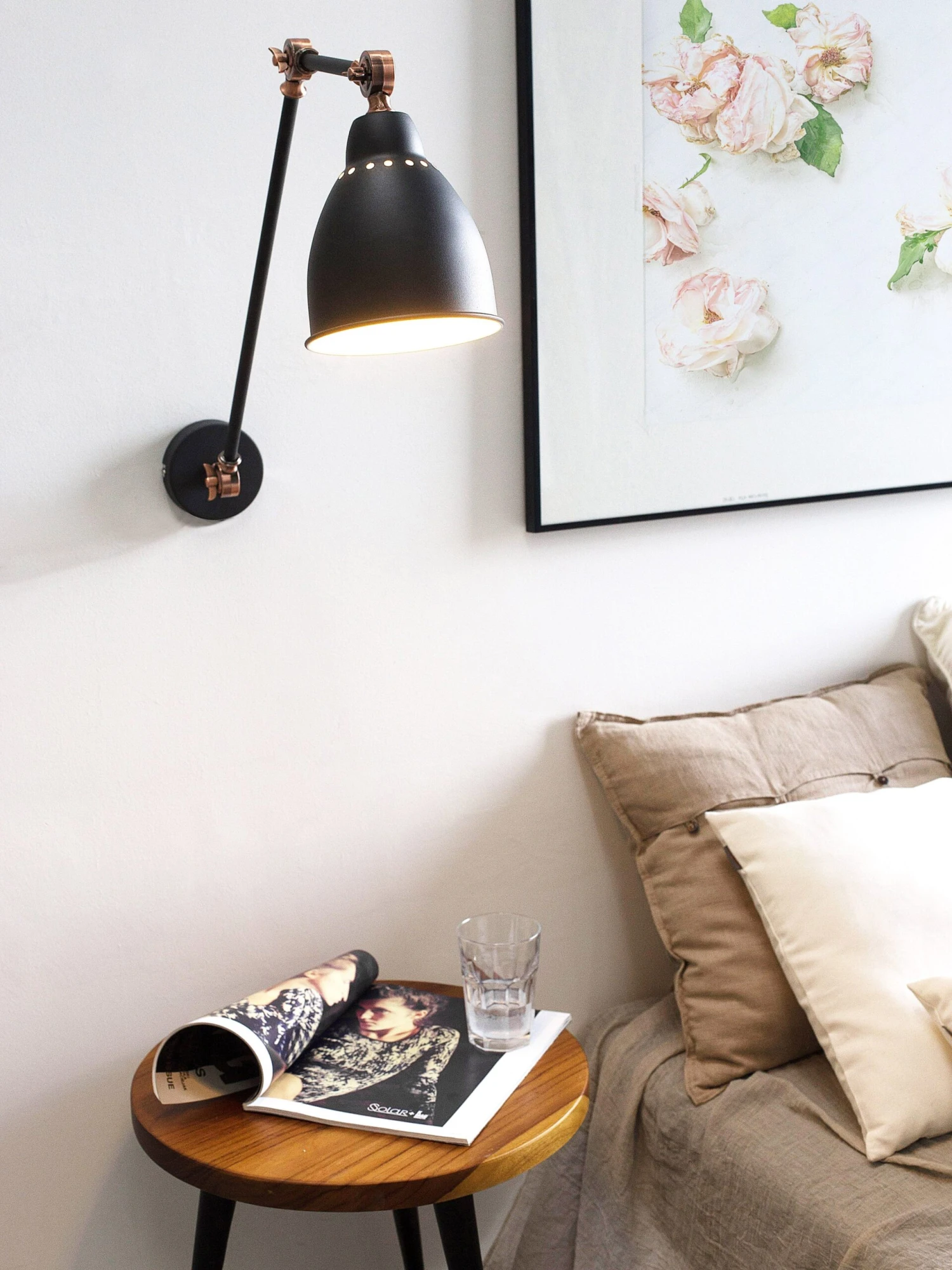 Wandlamp Zwart MISSISSIPPI L - Afbeelding 3