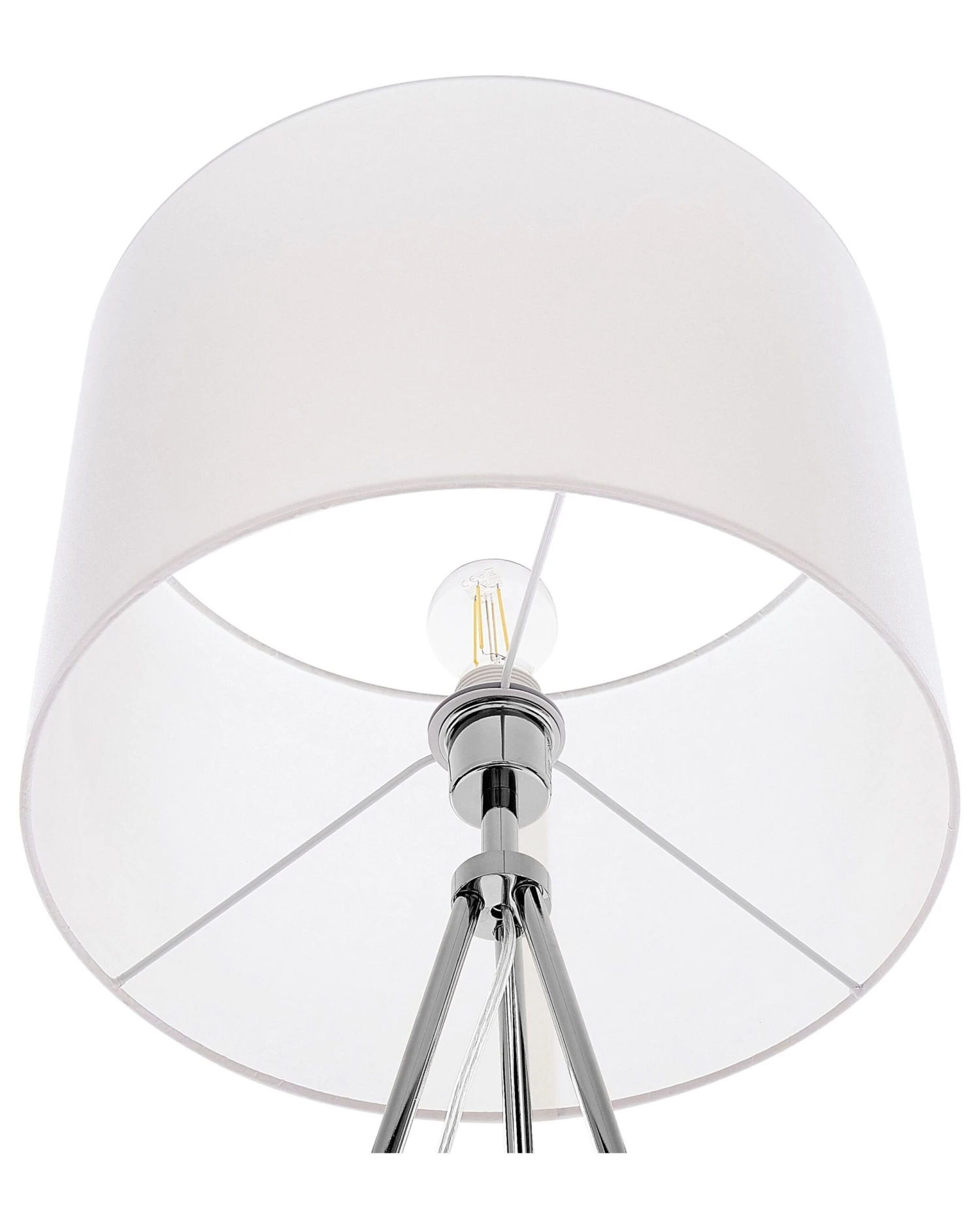 Staande Lamp Zilver VISTULA - Afbeelding 10