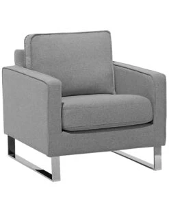Fauteuil Stof Grijs VIND