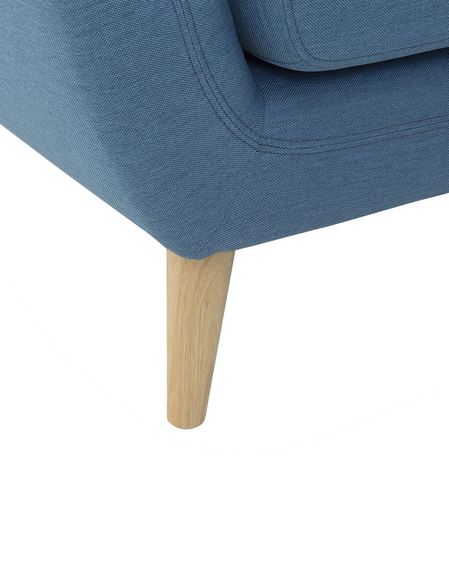 Fauteuil Stof Blauw MOTALA - Afbeelding 7