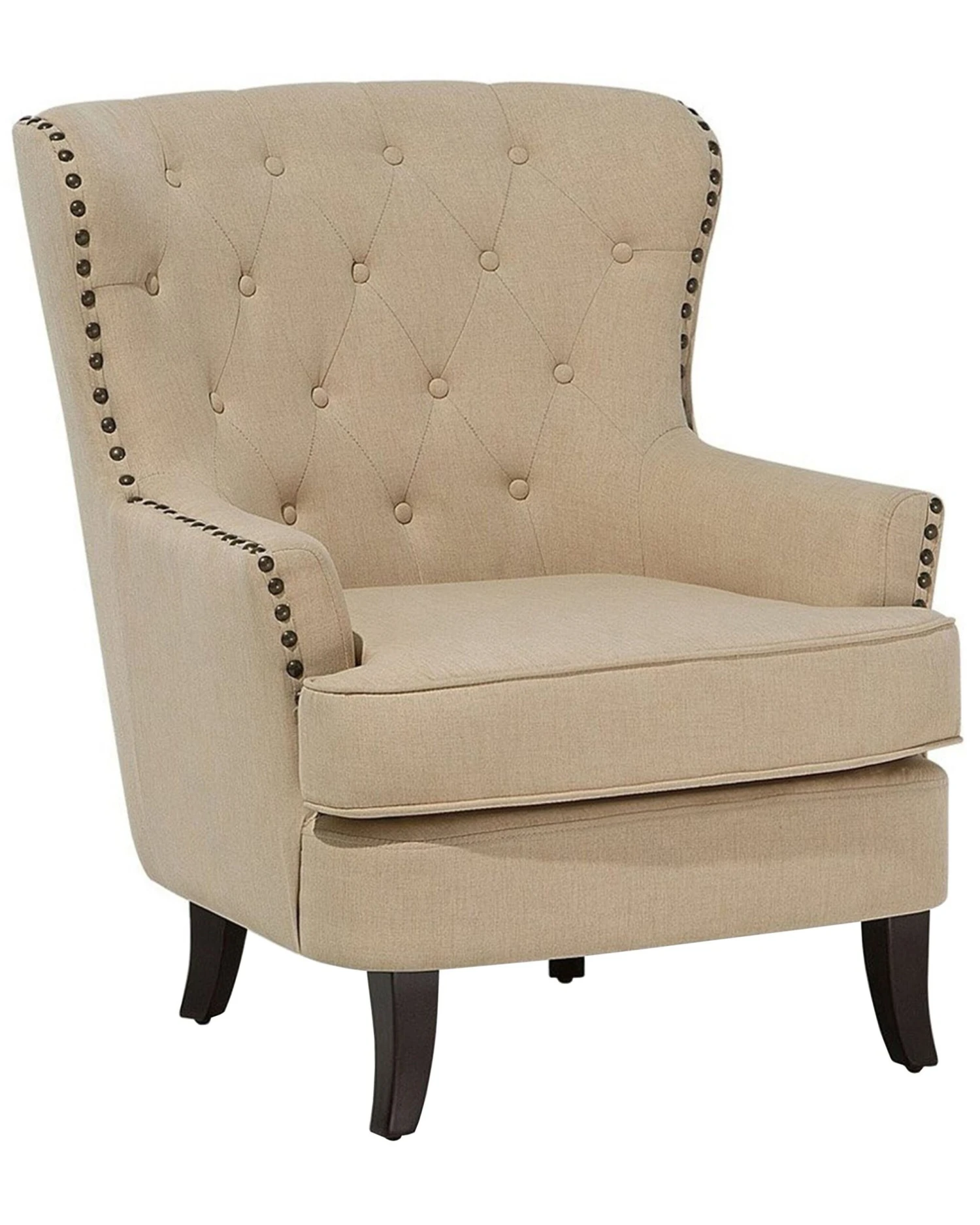 Fauteuil Stof Beige VIBORG II