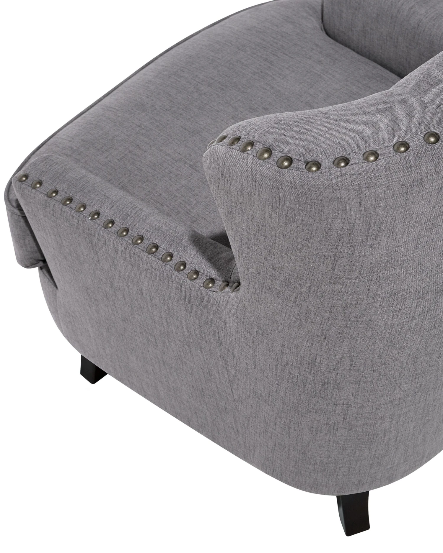 Fauteuil Stof Lichtgrijs VIBORG II - Afbeelding 9