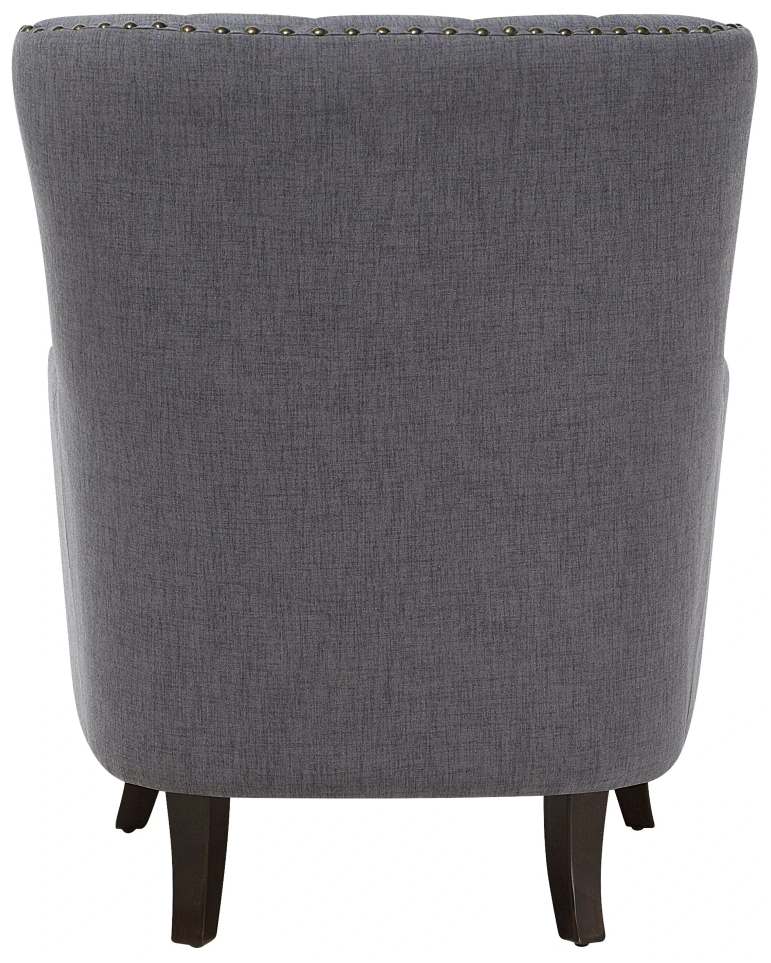 Fauteuil Stof Donkergrijs VIBORG II - Afbeelding 4