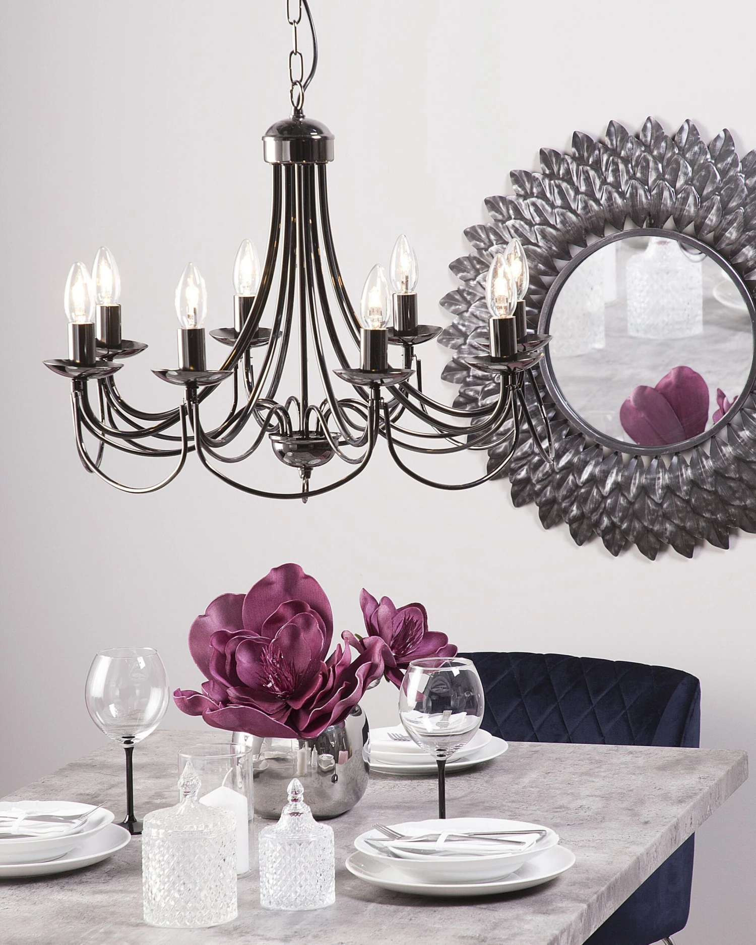 Hanglamp Zwart TEESTA - Afbeelding 4