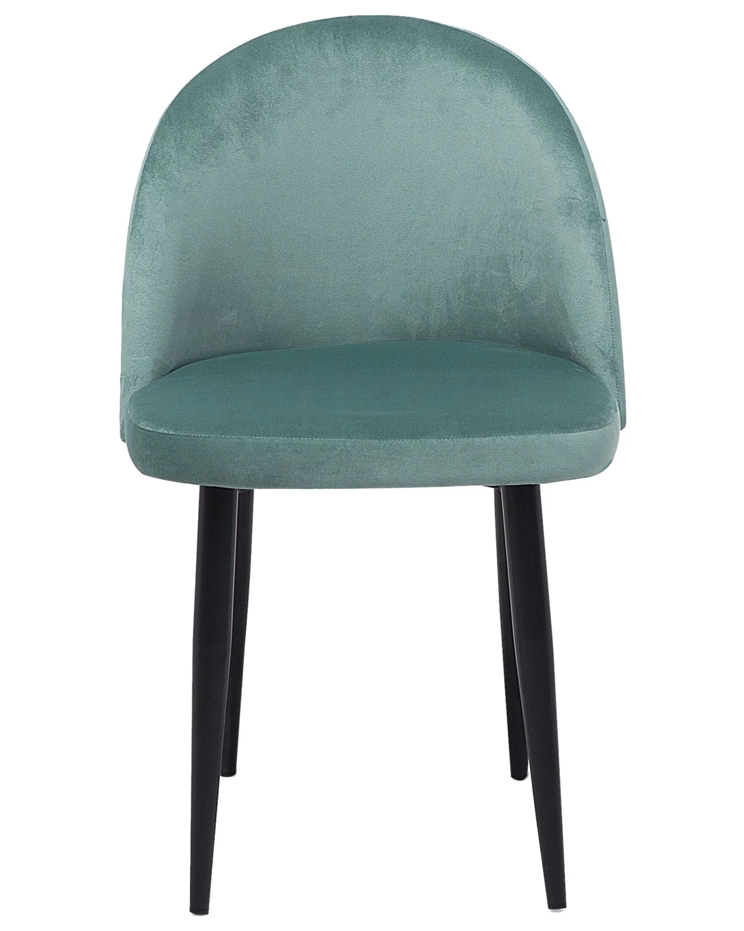 Eetkamerstoel Set Van 2 Fluweel Mintgroen VISALIA - Afbeelding 6
