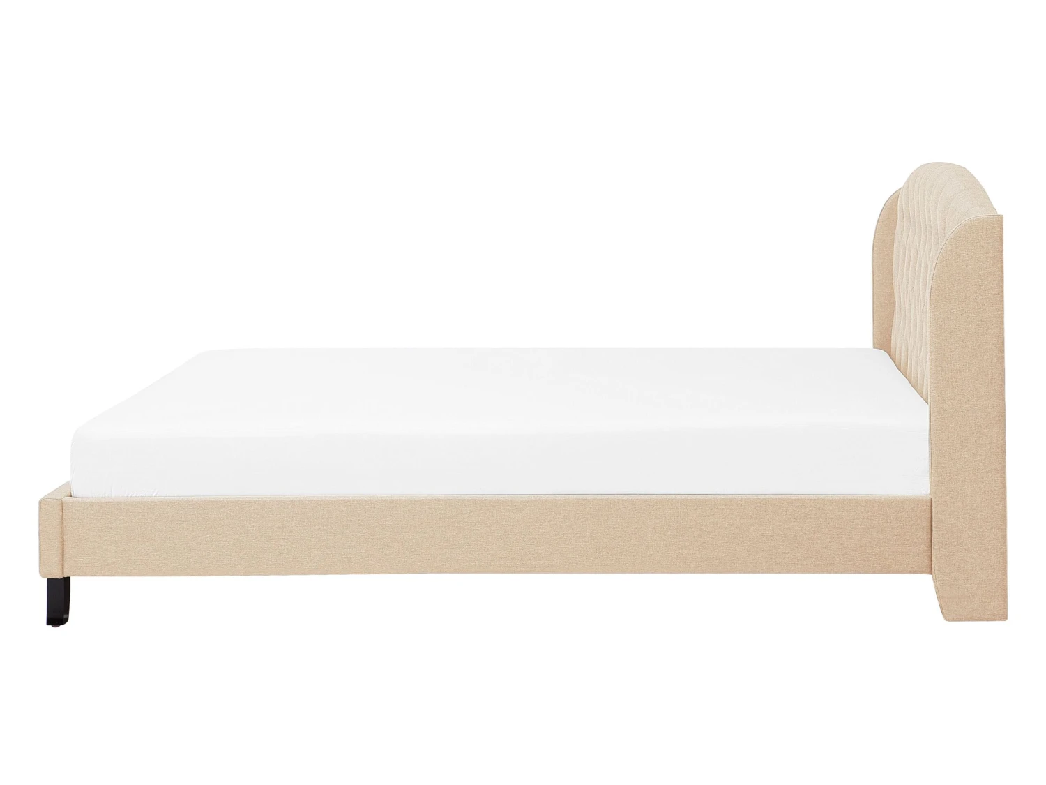 Bed Stof Beige In Diverse Formaten BORDEAUX - Afbeelding 4