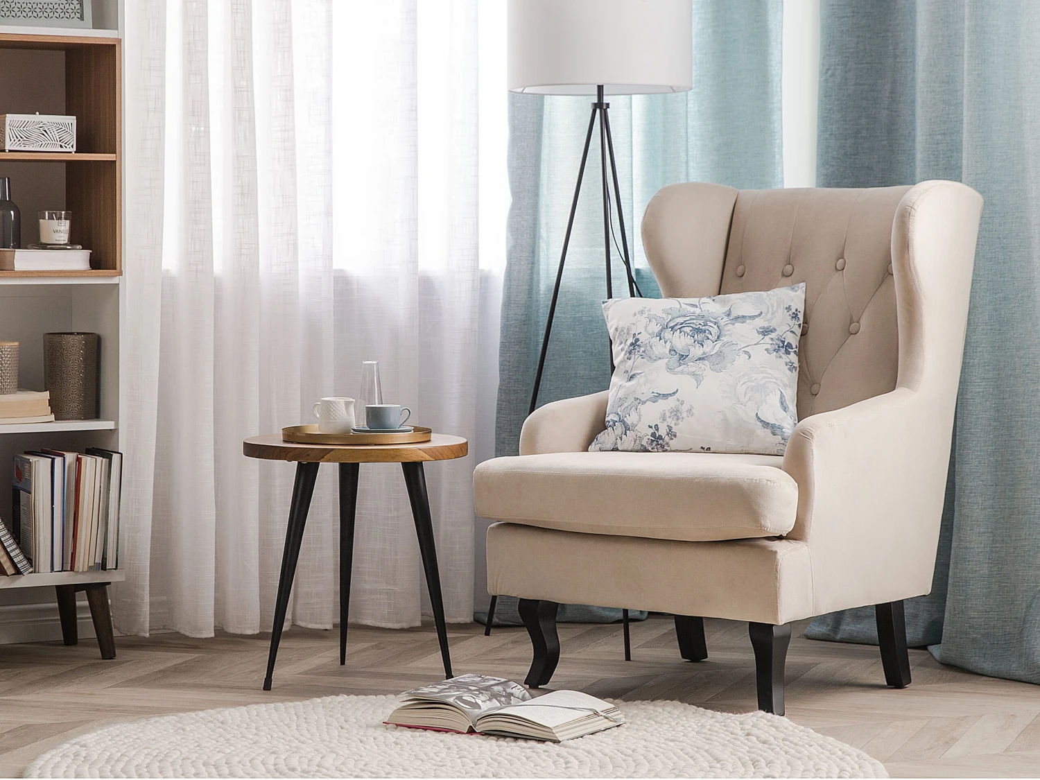 Bijzettafel Hout DETAH - Afbeelding 4