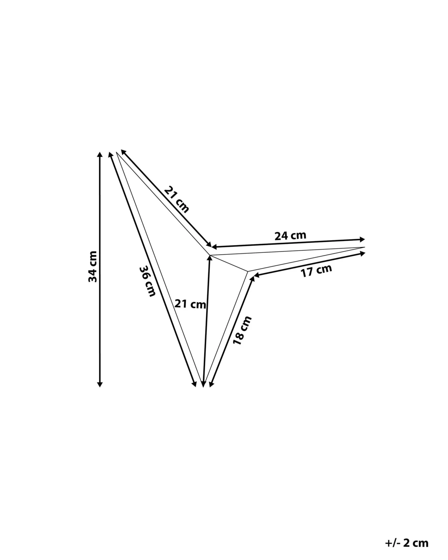 Wandlamp Zwart BRIANCE - Afbeelding 8