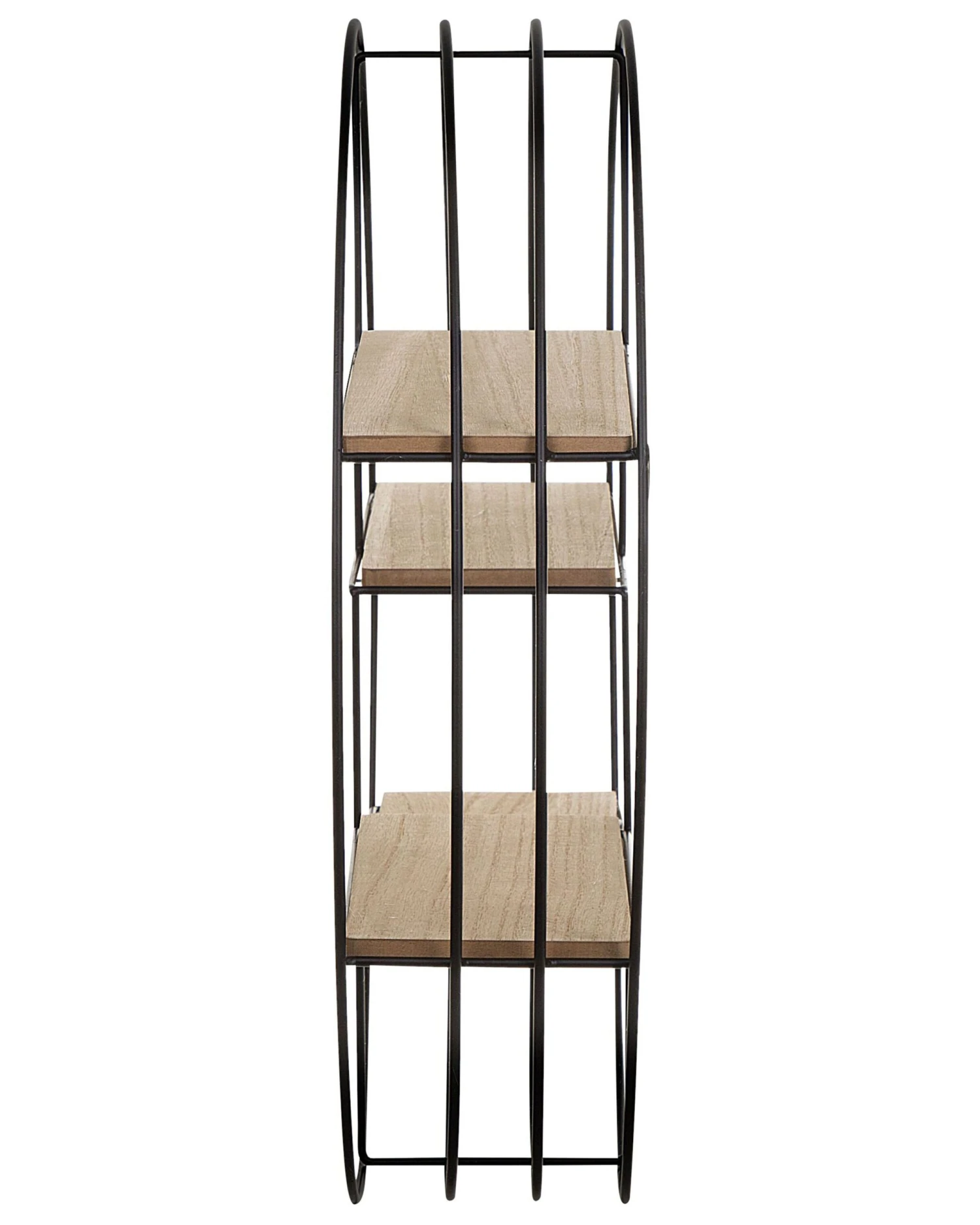 Wandplank Zwart/lichtbruin SANDIA - Afbeelding 7