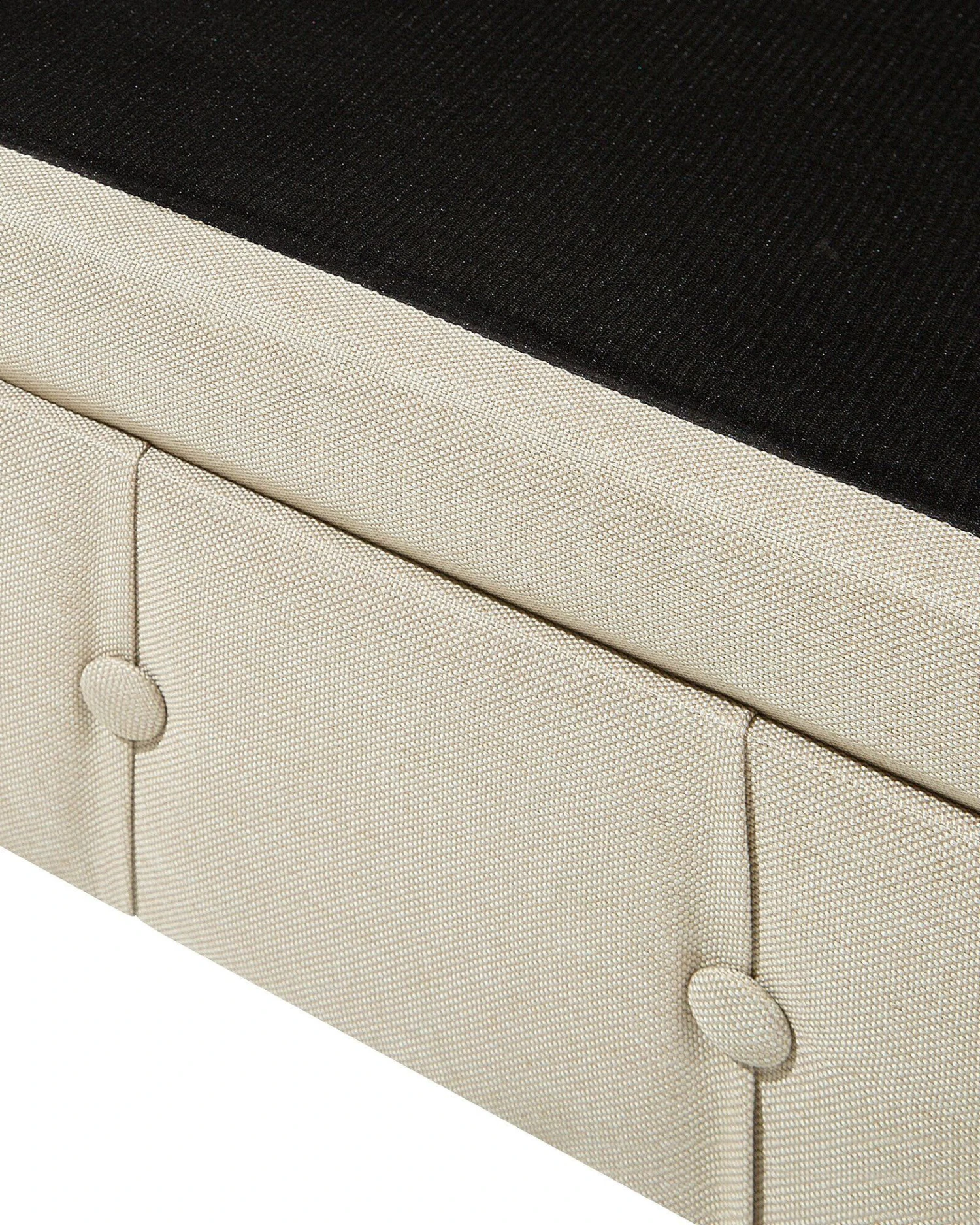 Fauteuil Stof Beige CHESTERFIELD - Afbeelding 9