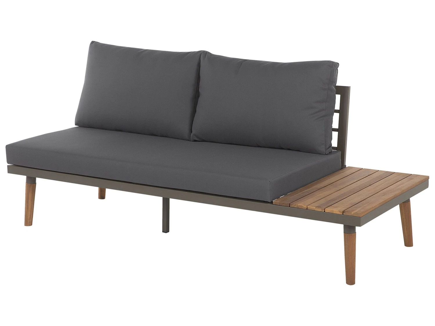 Loungeset 5-zits Acaciahout Grijs CORATO - Afbeelding 9