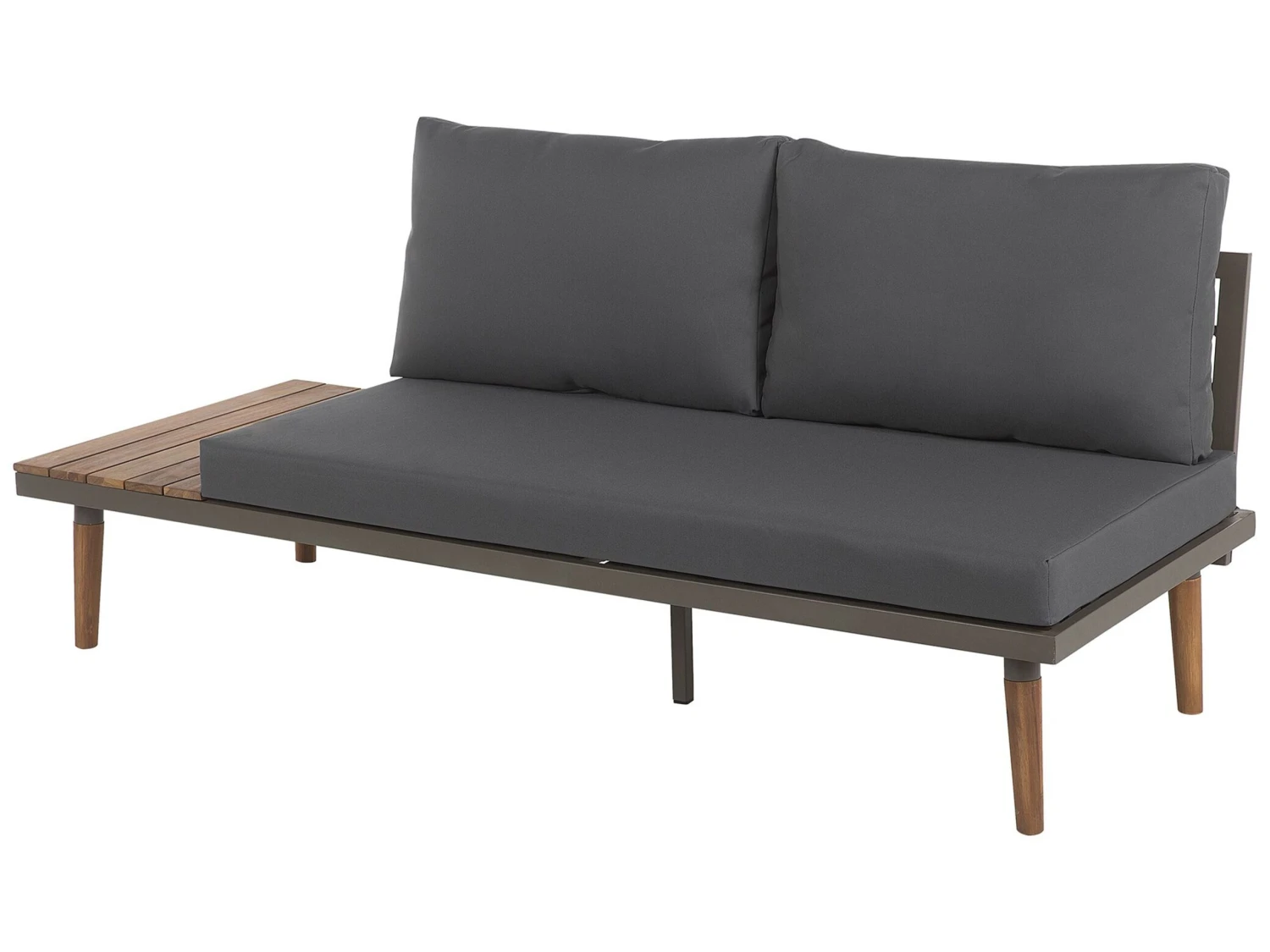 Loungeset 5-zits Acaciahout Grijs CORATO - Afbeelding 10