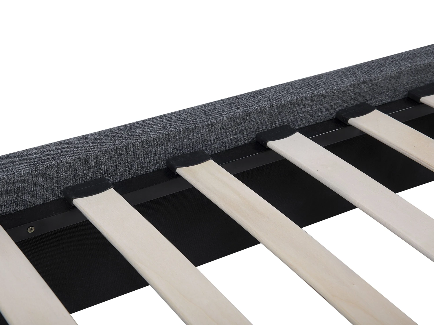 Bed Stof Grijs In Diverse Formaten BELFORT - Afbeelding 8