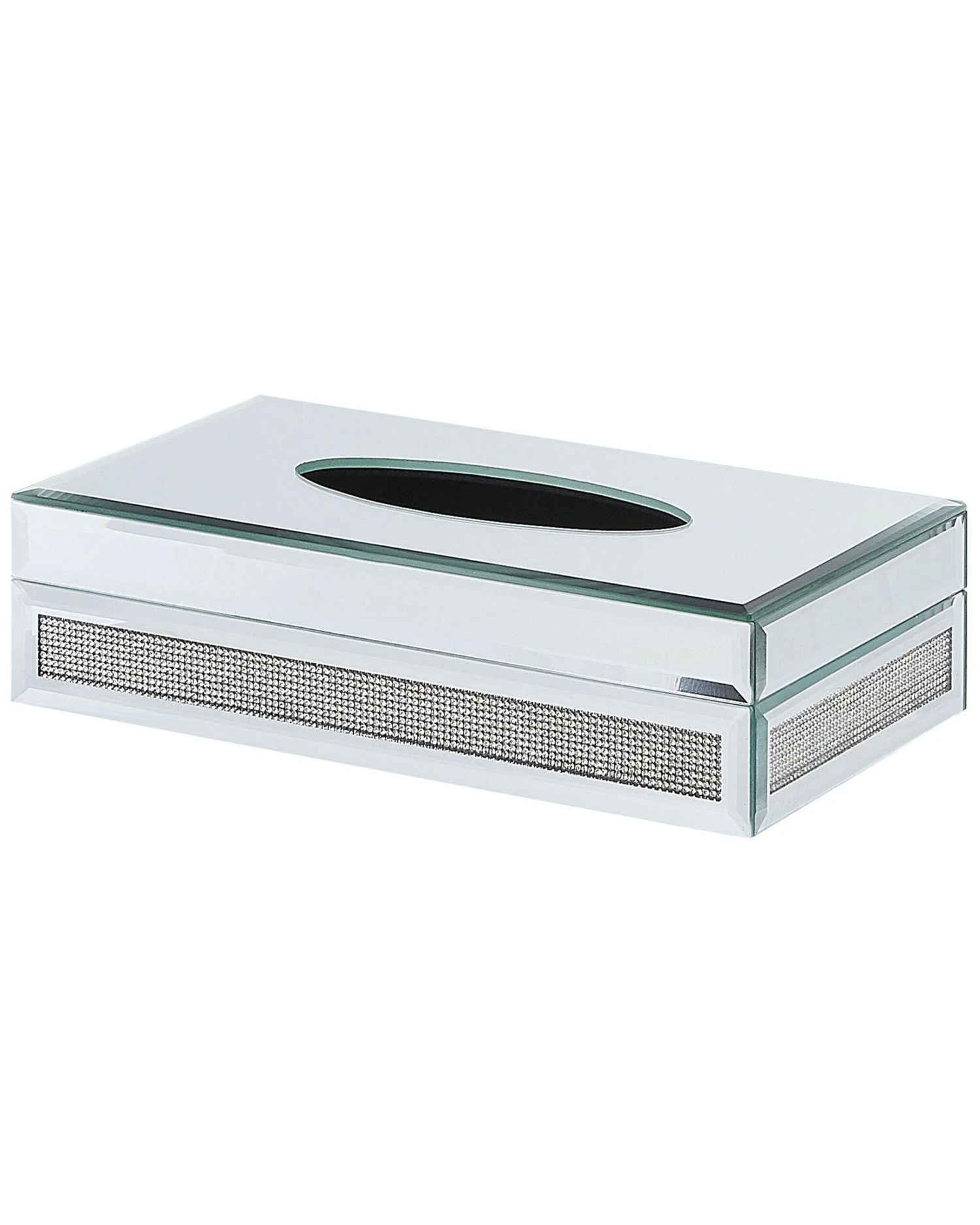 Tissuedoos Spiegel Zilver CHARLY