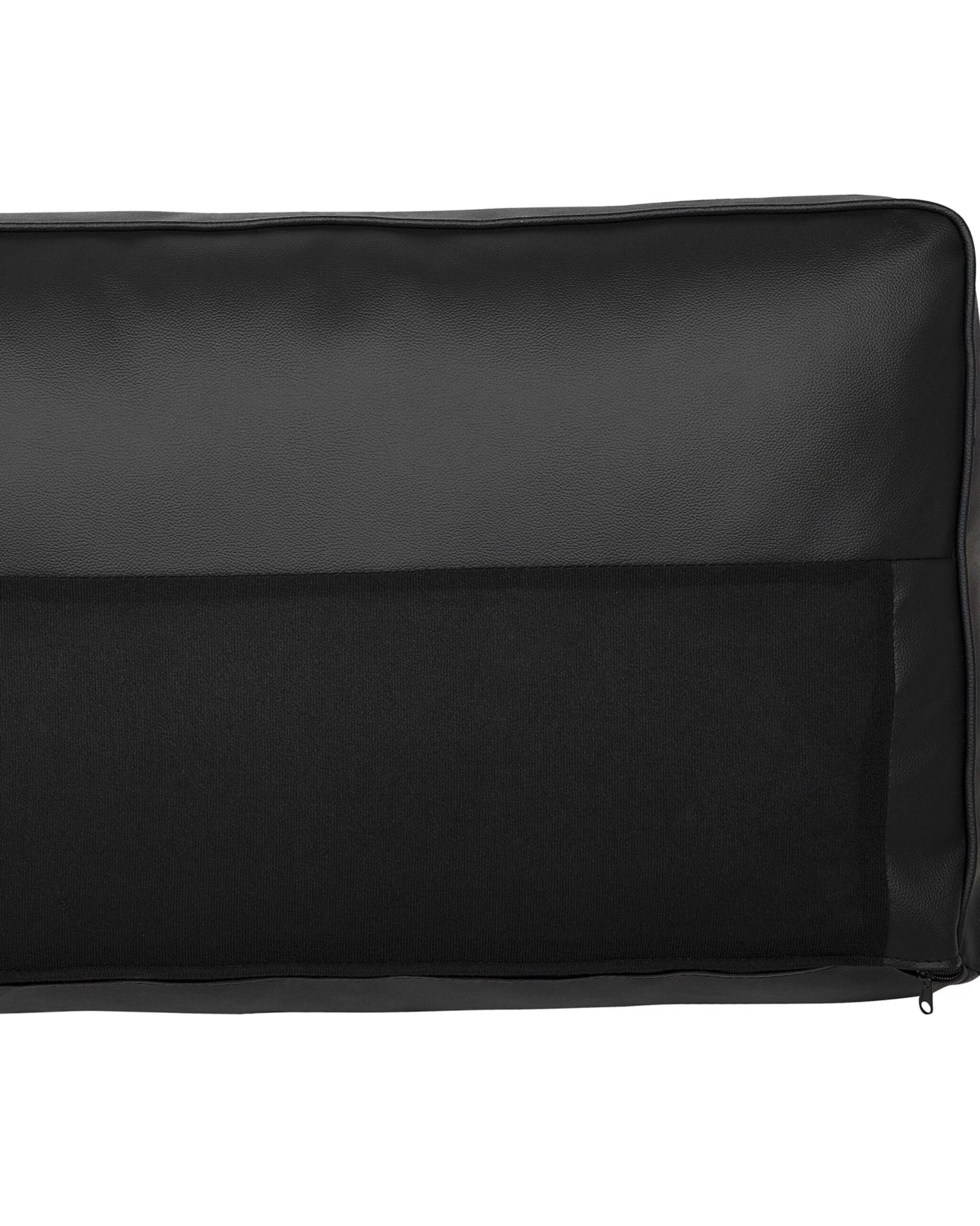 Fauteuil Leer Zwart SAVALEN - Afbeelding 6