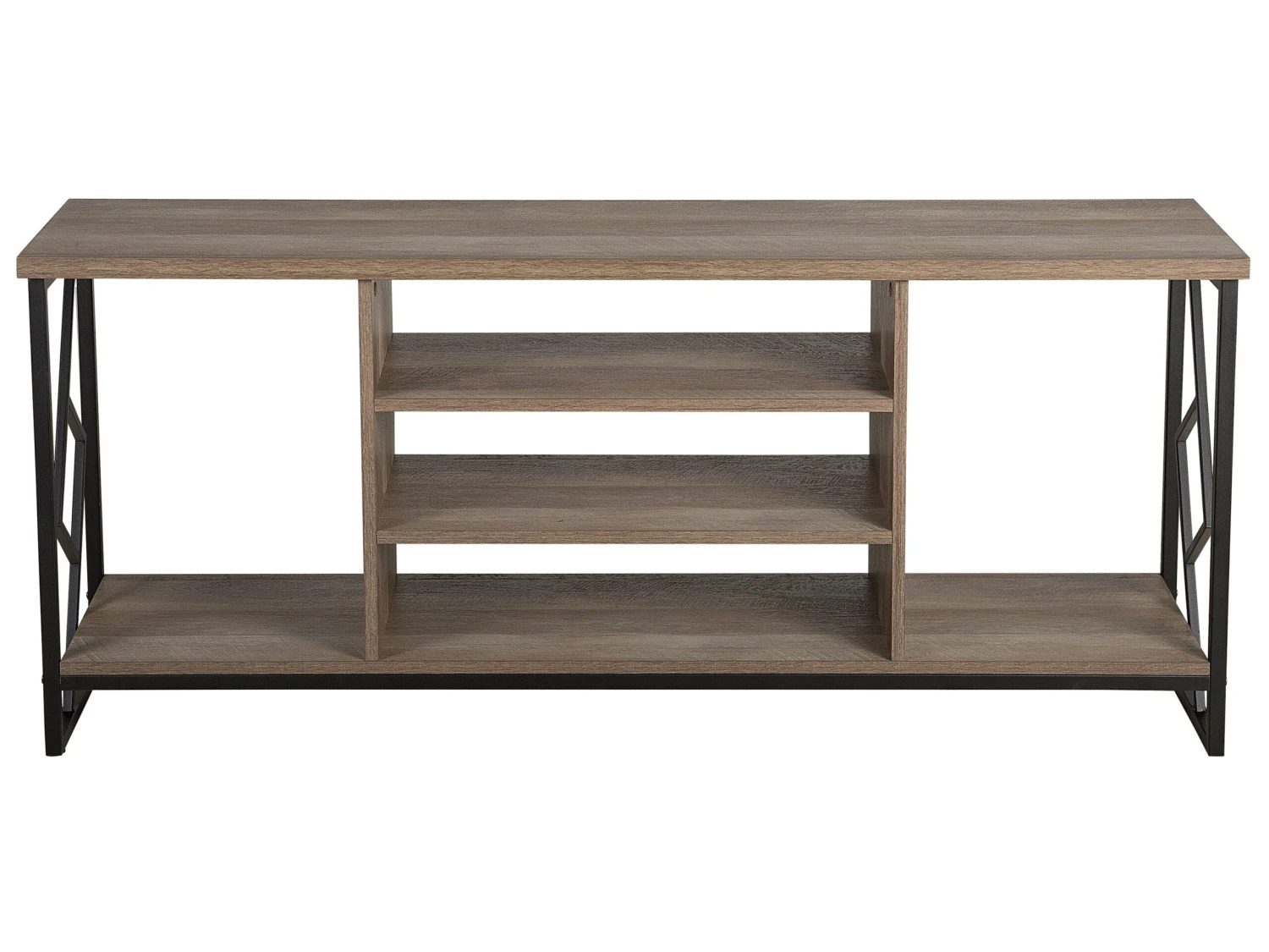 TV-meubel Donkerbruin FORRES - Afbeelding 3