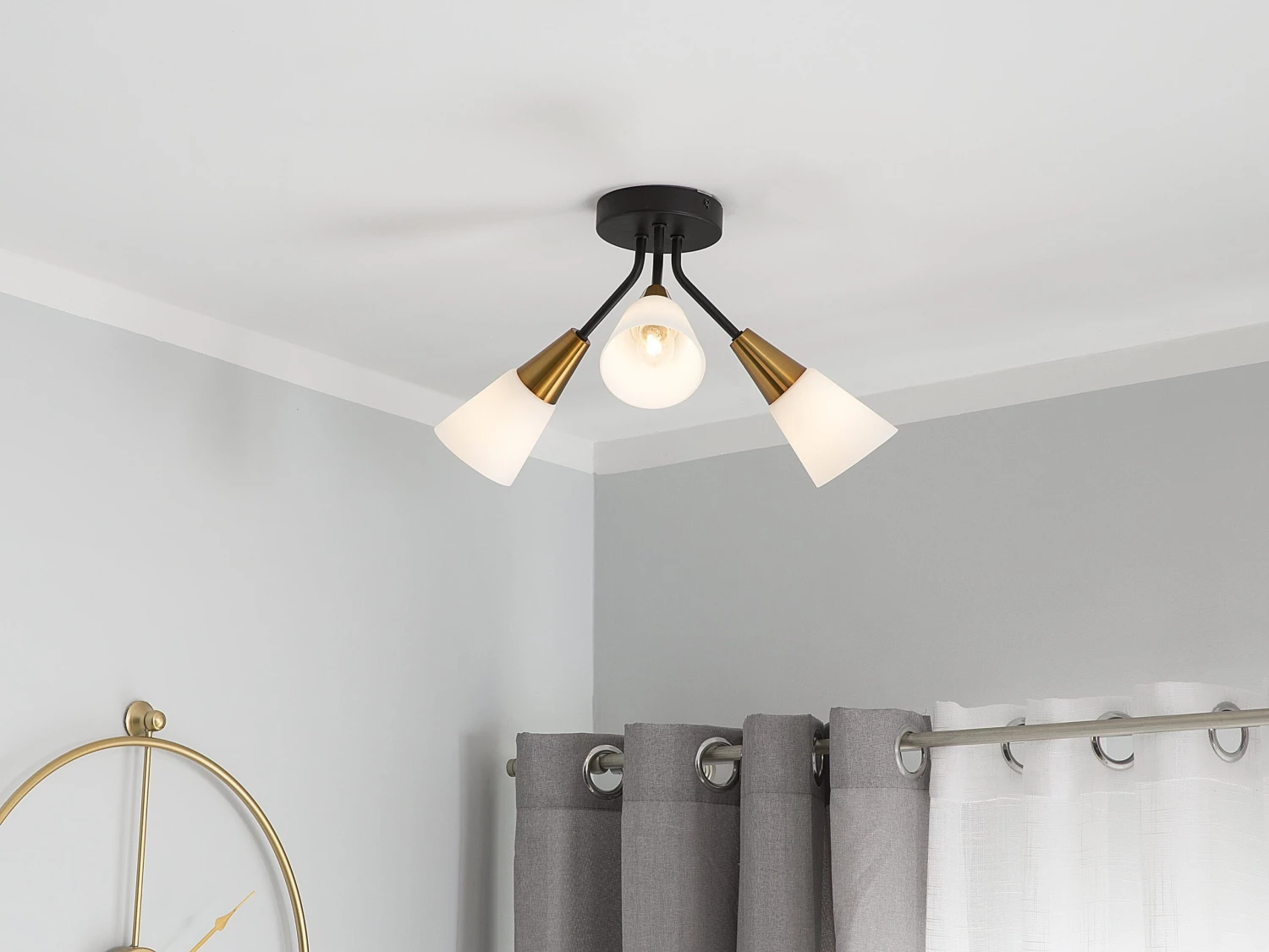 Wandlamp Goud AROYO III - Afbeelding 2