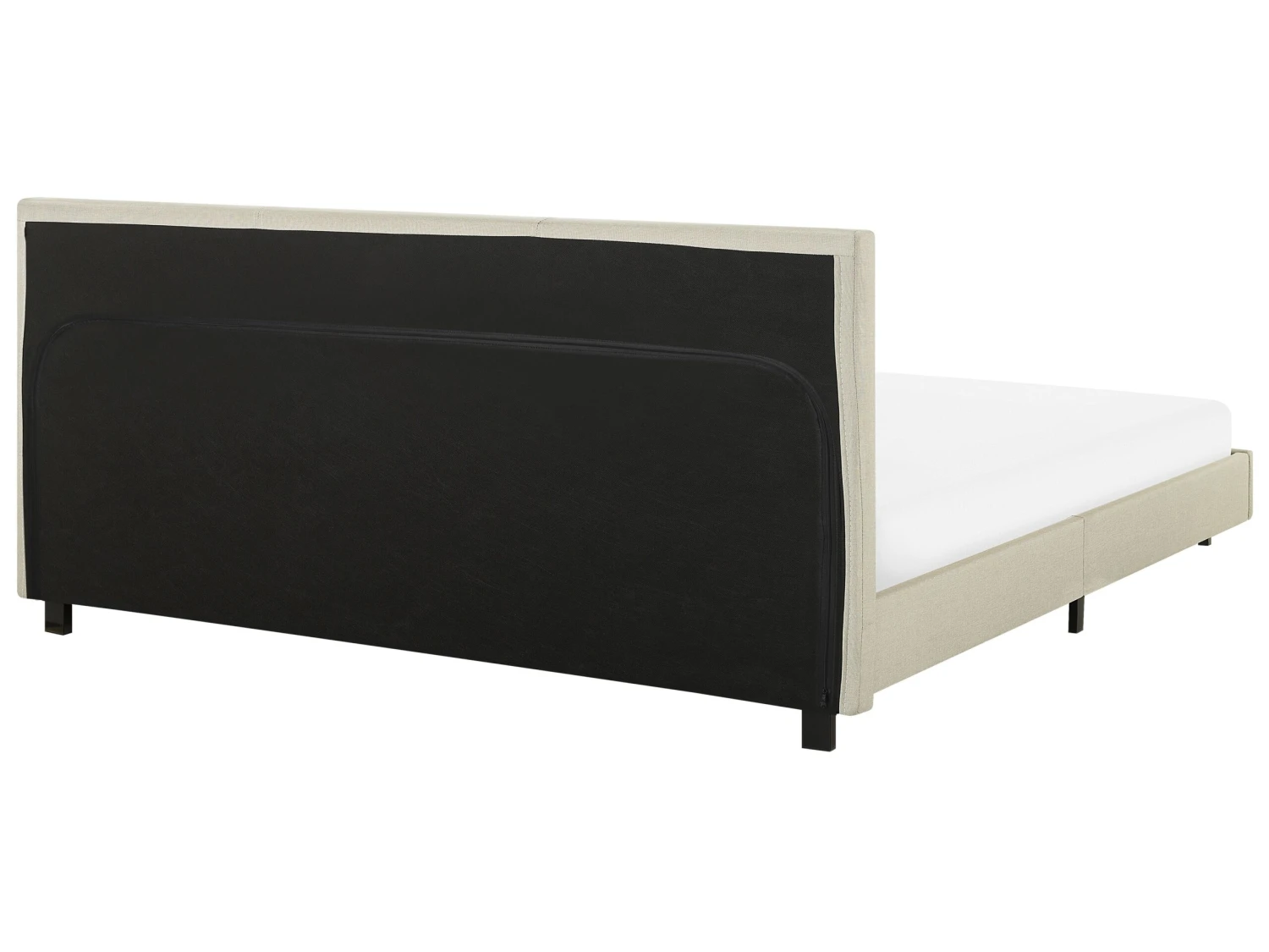 Bed Stof Beige In Diverse Formaten ALBI - Afbeelding 5