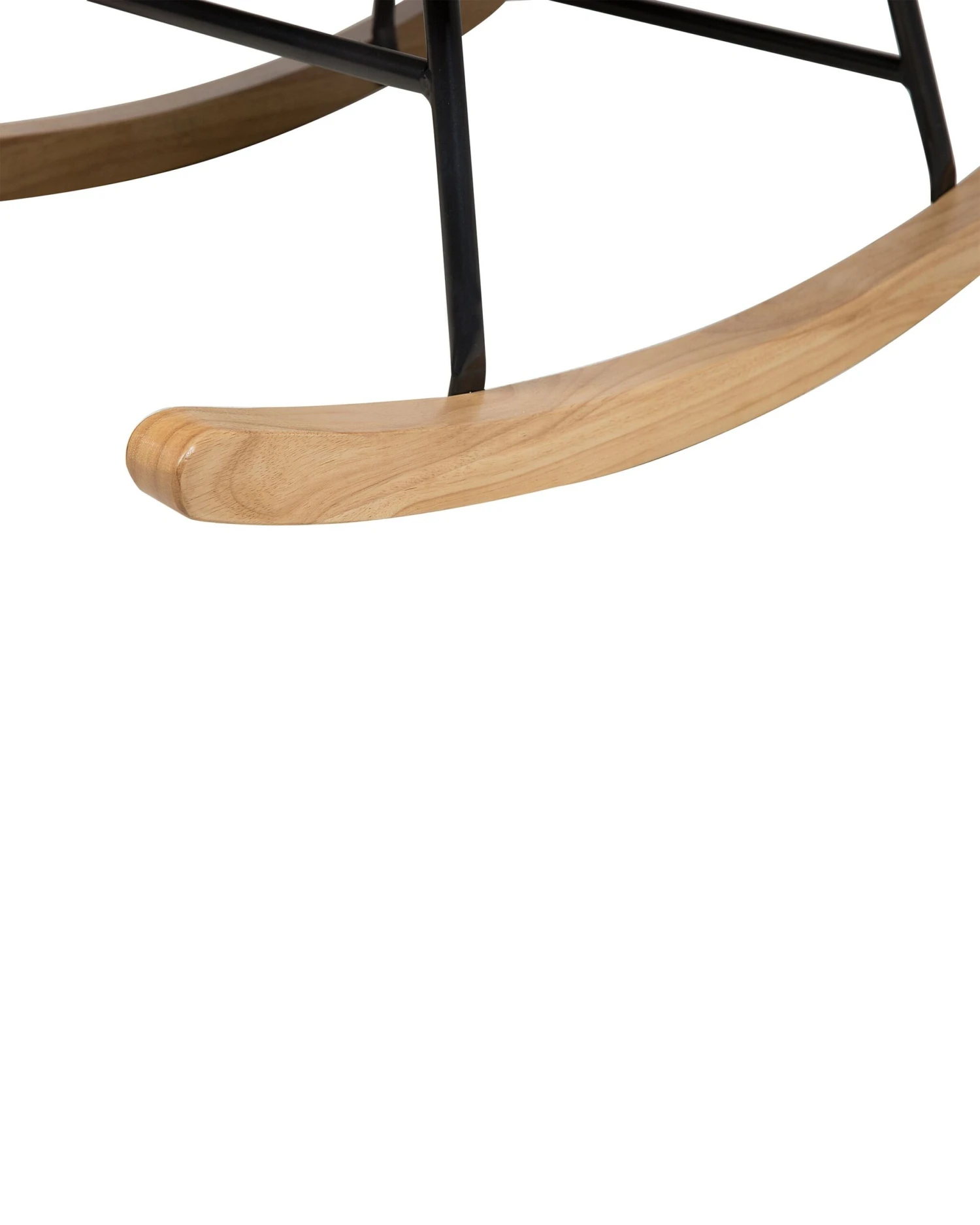 Schommelstoel Fluweel Roze OXIE - Afbeelding 9