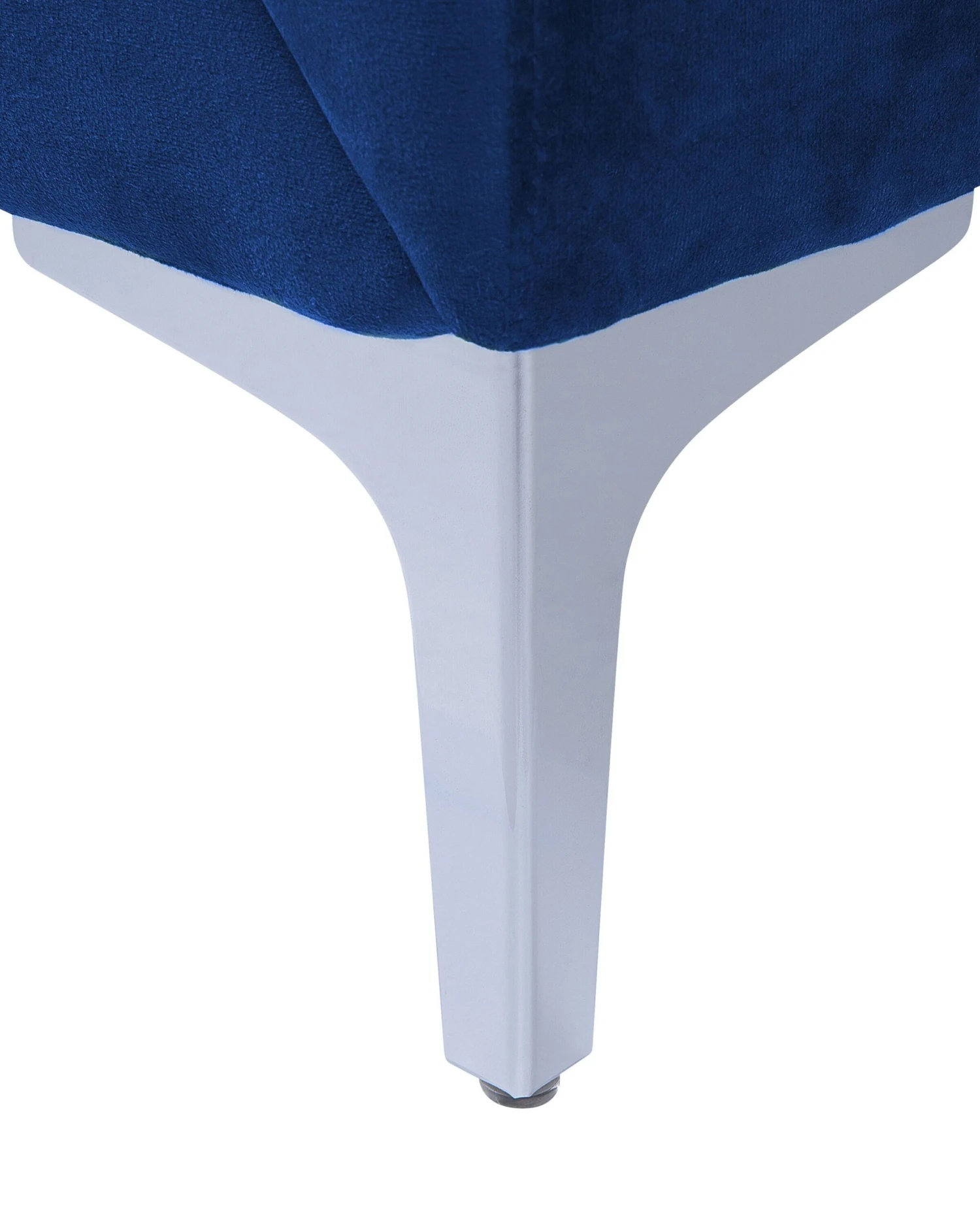 Fauteuil Fluweel Marineblauw FENES - Afbeelding 7