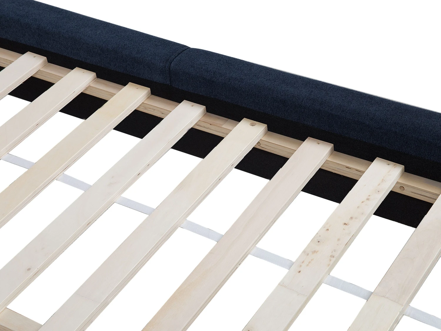 Bed Chenille Donkerblauw In Diverse Formaten TALENCE - Afbeelding 8