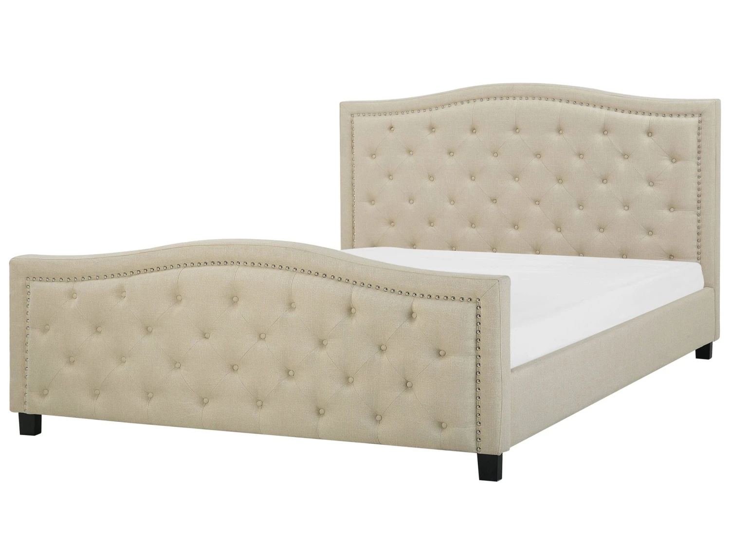 Bed Stof Beige In Diverse Formaten AUREL