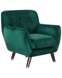 Fauteuil Fluweel Smaragdgroen BODO