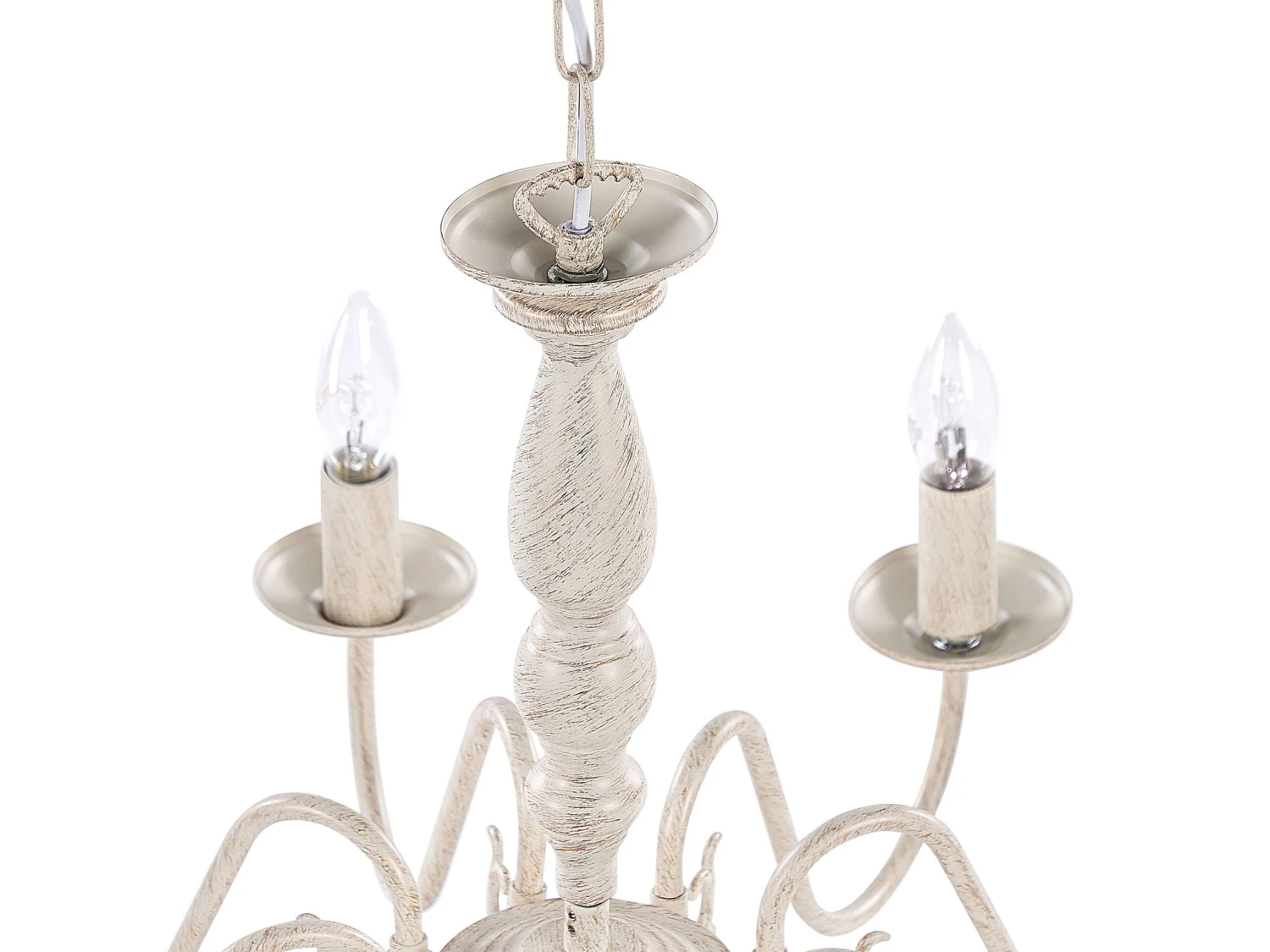 Kroonluchter Gebroken Wit BRITHON - Afbeelding 6