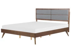 Bed Hout Donkerbruin In Diverse Formaten POISSY