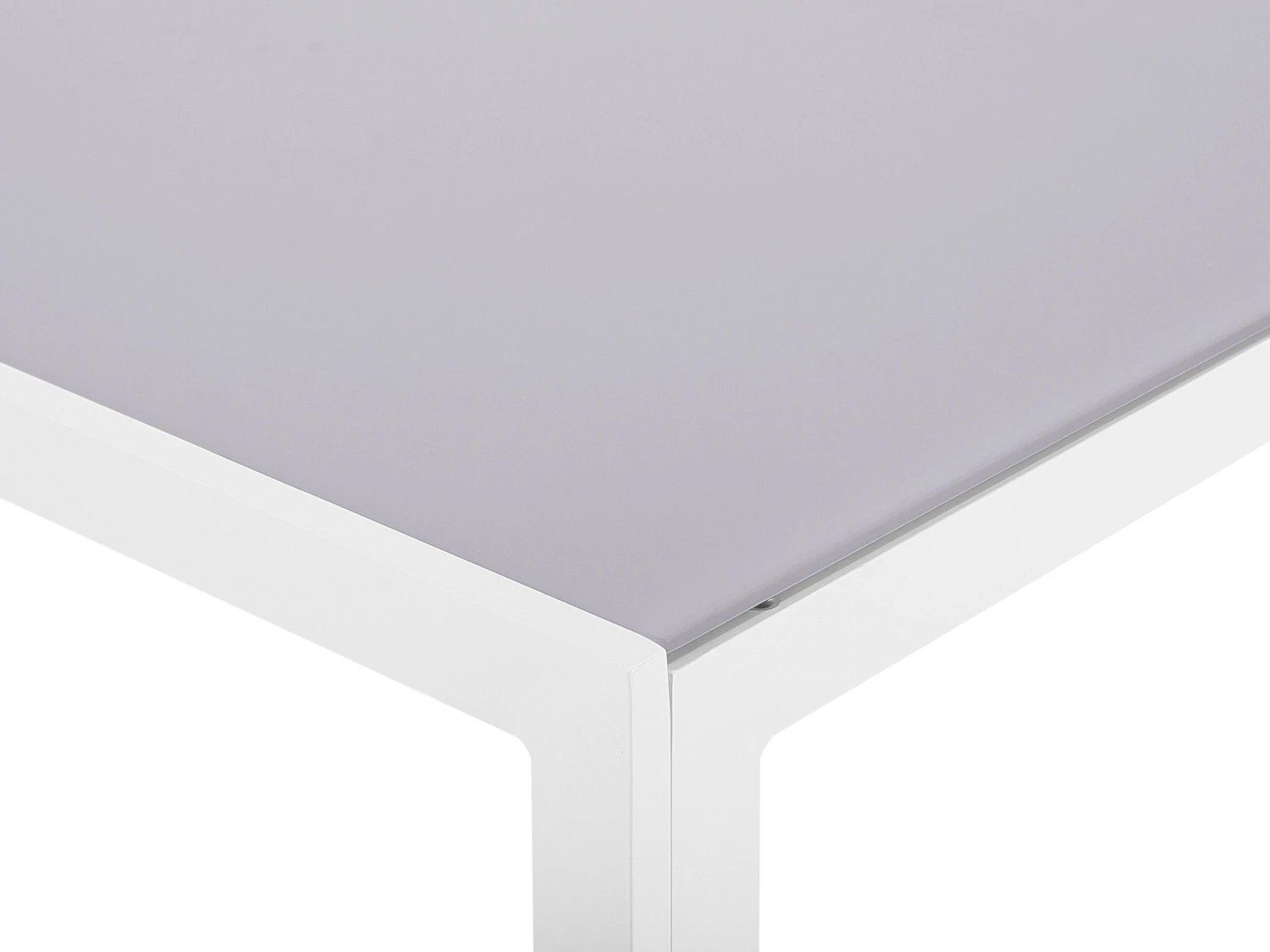 Tuintafel Aluminium Grijs 160 X 90 Cm CATANIA - Afbeelding 8