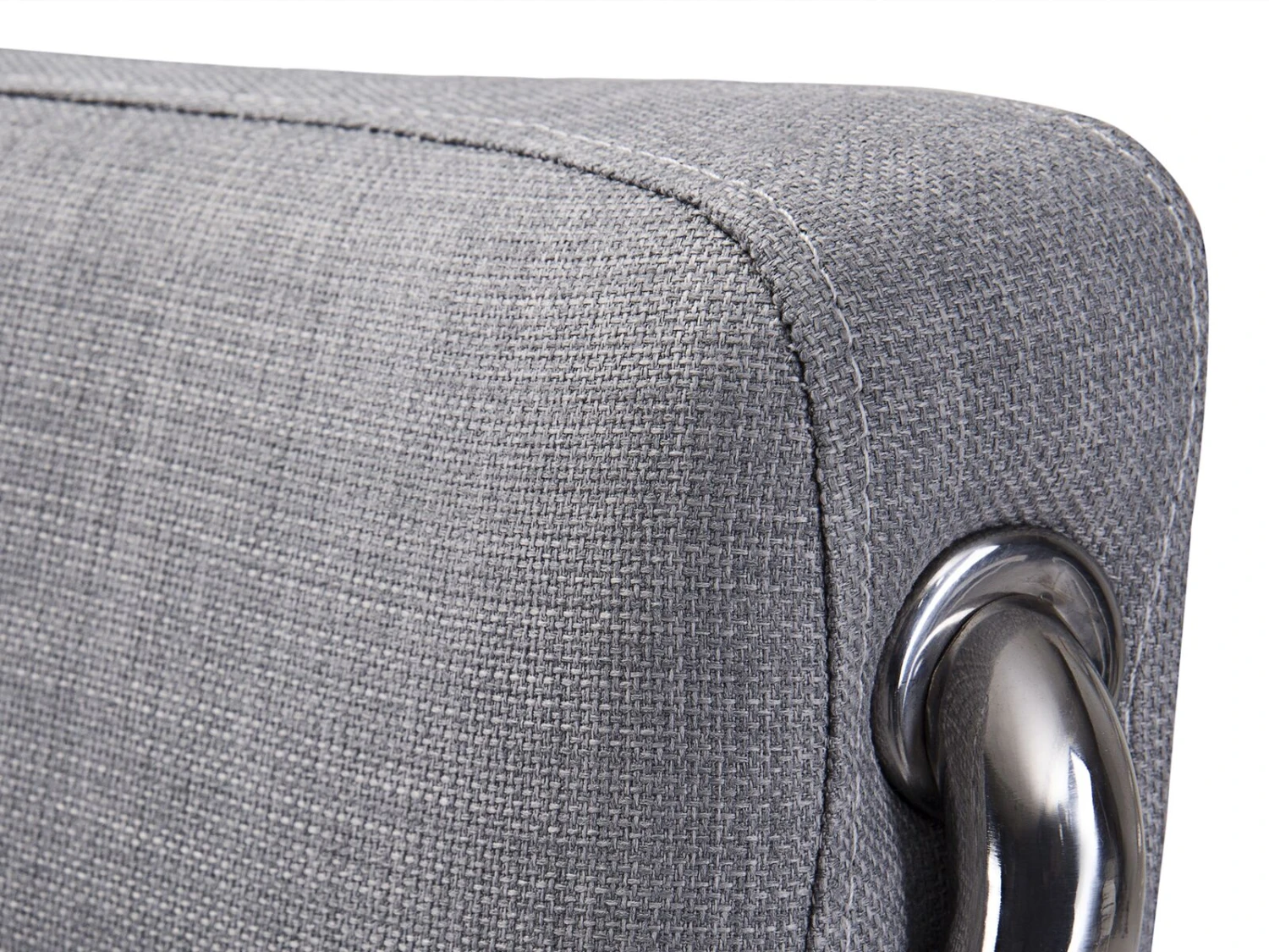 Bed Stof Grijs In Diverse Formaten PARIS - Afbeelding 3