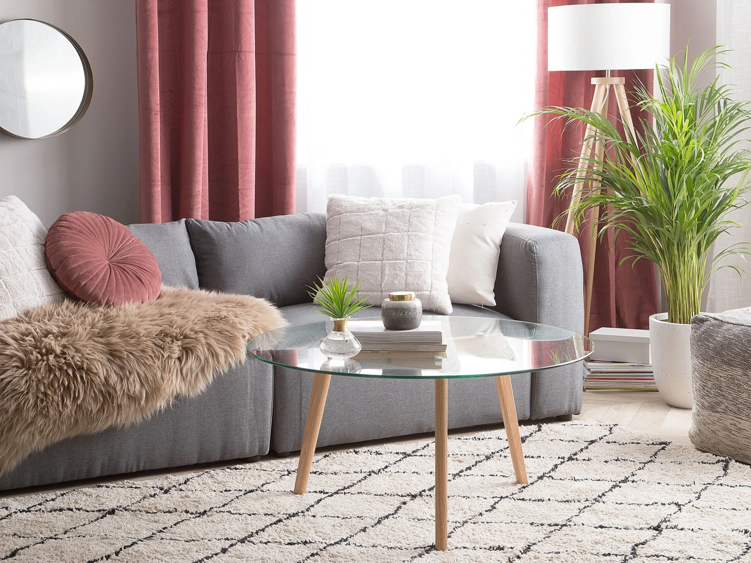 Salontafel Glas MINNESOTA - Afbeelding 2