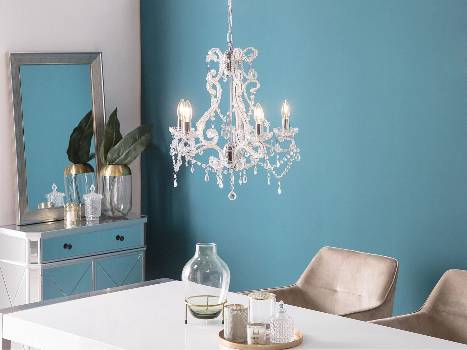 Kroonluchter Transparant ASCAR - Afbeelding 2